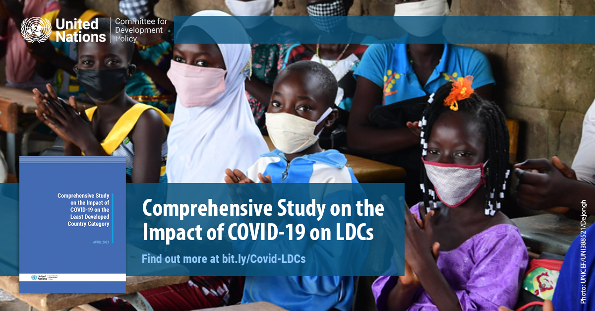 Comprehensive Study on the Impact of COVID-19 on the Least Developed Country Category