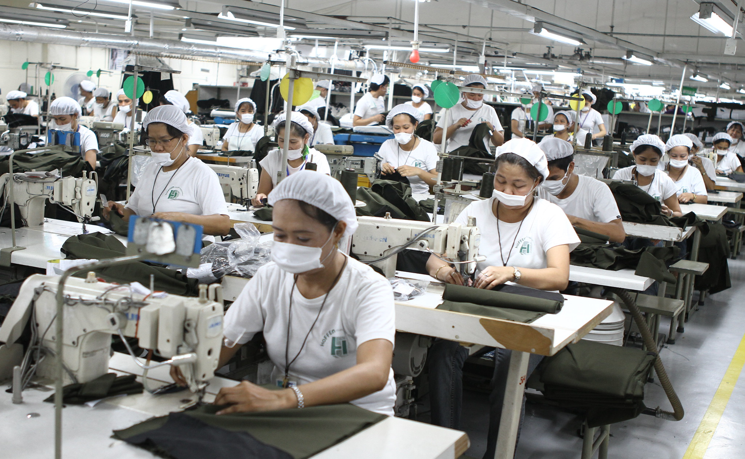 Workers in a factory