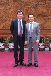 Meeting with Mr. Tan, Deputy Director-General, Department of International Economic Affairs, Ministry of Foreign Affairs, and Focal Point for the Belt and Road