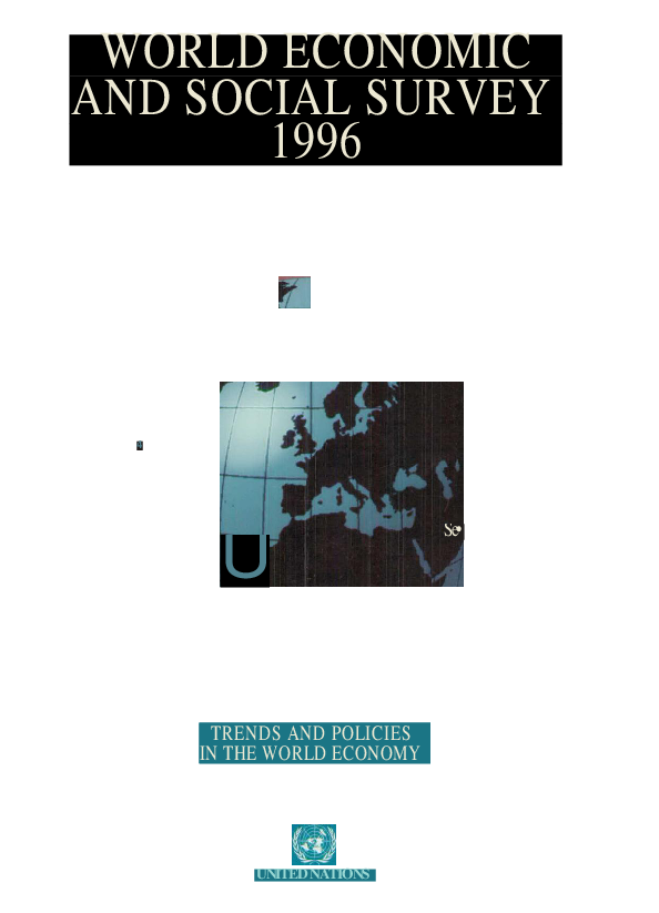World Economic and Social Survey 1996