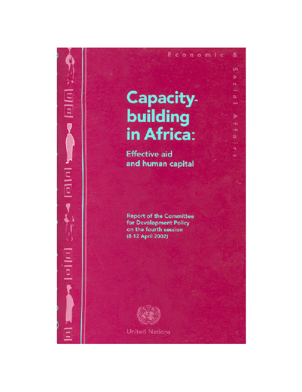 Capacity-building in Africa: Effective aid and human capital
