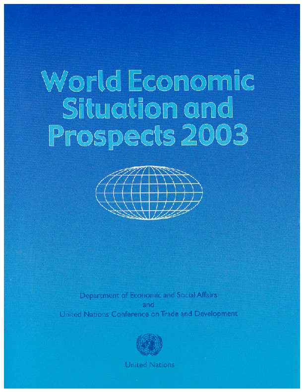 World Economic Situation and Prospects 2003