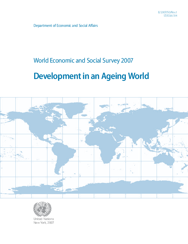World Economic and Social Survey 2007