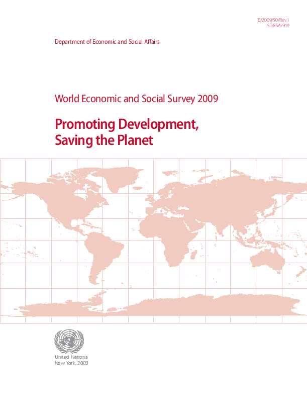 World Economic and Social Survey 2009