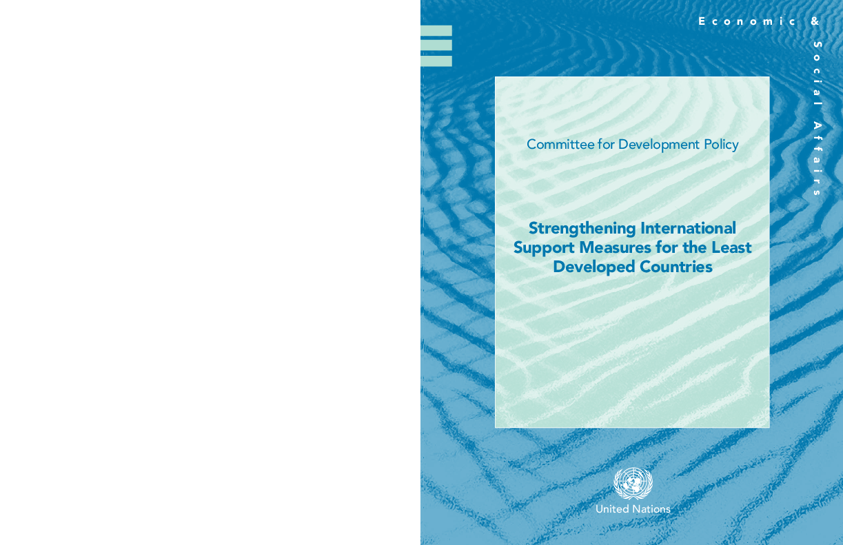 Strengthening International Support Measures for the Least Developed Countries