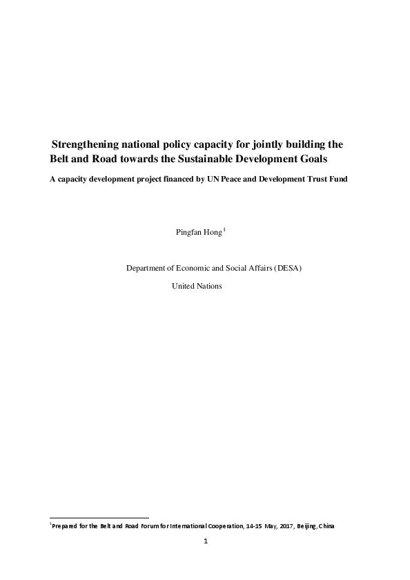 Belt and Road Forum for International Cooperation