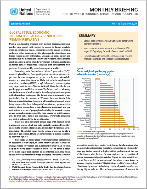Sustainable Development Outlook 2019: Gathering storms and silver linings