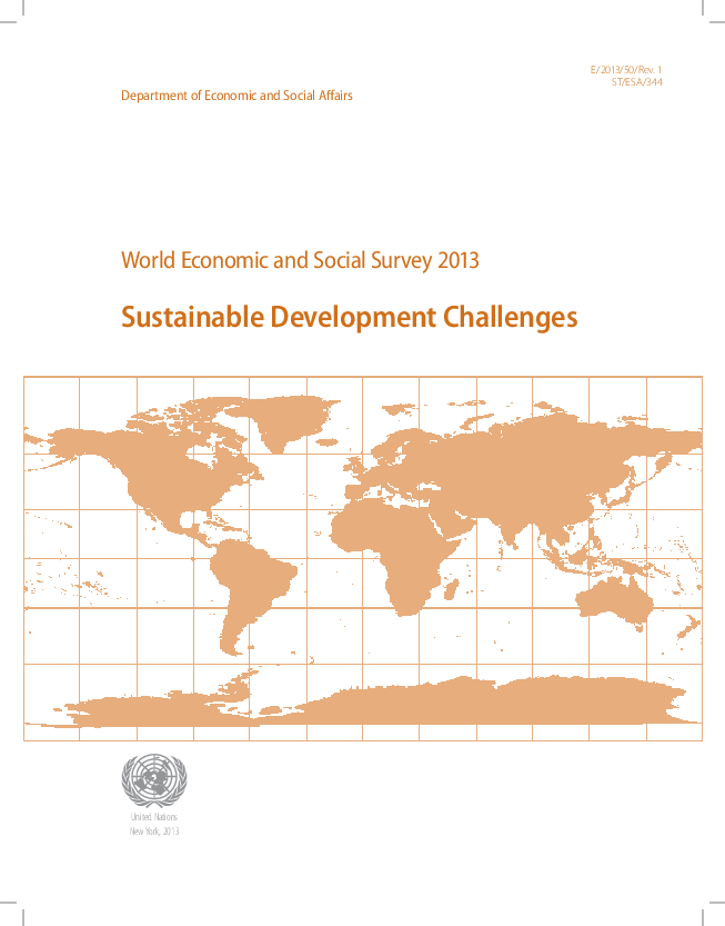 World Economic and Social Survey 2013