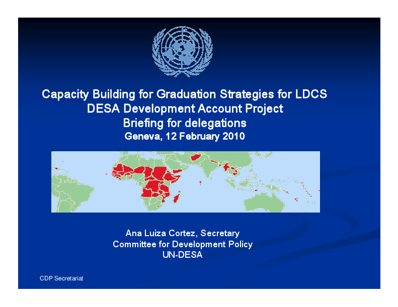 High-Level Panel Discussion on Future Measurement and Monitoring Framework for Development Finance