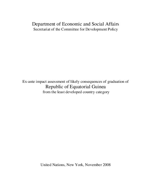 2009 Impact Assessments