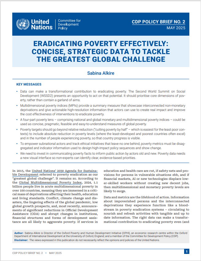 CDP Issue Brief No 2 Cover