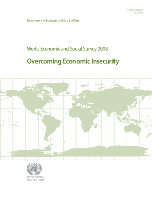 World Economic and Social Survey 2008