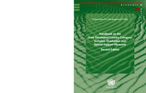Presentation of the 2016 CDP Report to ECOSOC