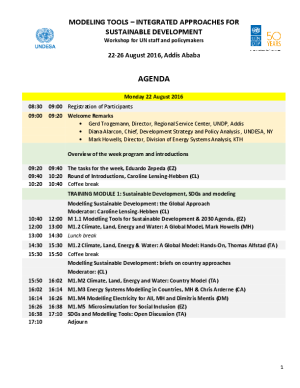 Bridging the science-policy interface: using modelling tools to inform integrated approaches for sustainable development