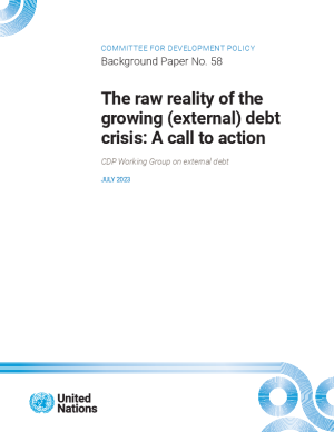 The raw reality of the growing (external) debt crisis: A call to action