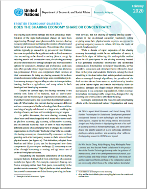 World Economic Situation And Prospects: October 2019 Briefing, No. 131