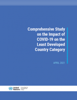 Comprehensive Study on the Impact of COVID-19 on the Least Developed Country Category
