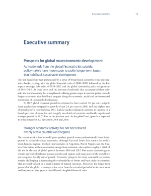 World Economic Situation and Prospects 2018