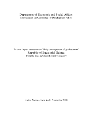 2009 Impact Assessments