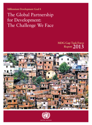 The MDG Gap Task Force Report 2013