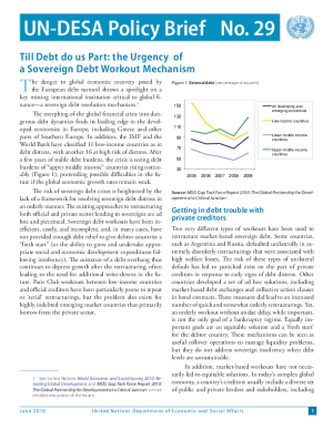 UN/DESA Policy Brief, No. 29