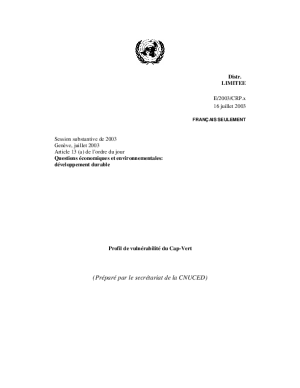 2003 Vulnerability Profiles