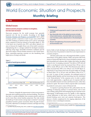 World Economic Situation And Prospects: June 2018 Briefing, No. 115