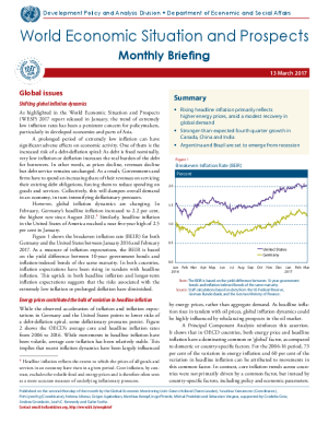 World Economic Situation And Prospects: March 2017 Briefing, No. 100