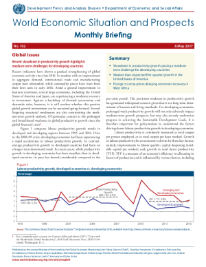 World Economic Situation And Prospects: May 2017 Briefing, No. 102