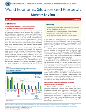 World Economic Situation And Prospects: June 2017 Briefing, No. 103