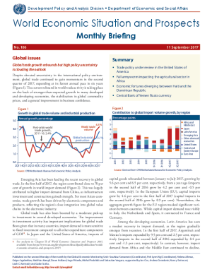World Economic Situation And Prospects: September 2017 Briefing, No. 106