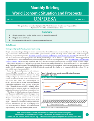 Monthly Briefing on the World Economic Situation and Prospects, No. 44