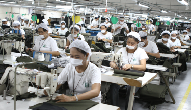 Workers in a factory