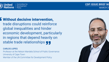 CDP Issue Brief No 1: Challenges to global trade growth in 2025, by Carlos Lopes